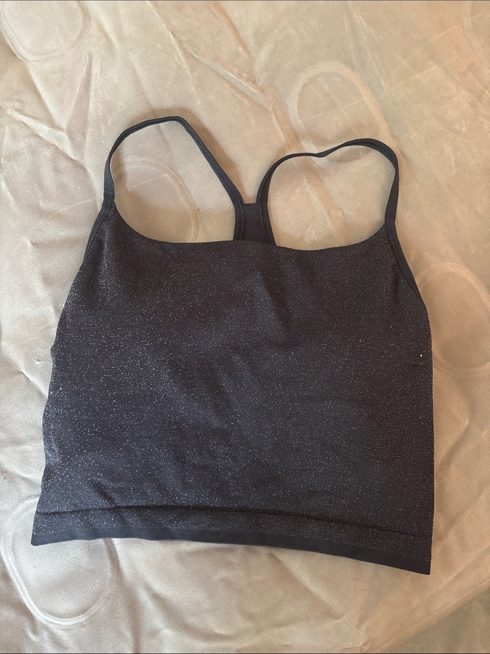 Sparkle Black Racerback Bralette - Women Intimates